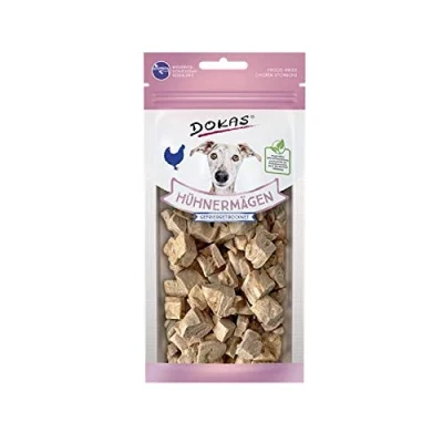 Afbeelding van Dokas Dog Hühnermägen gefriergetr. 22g (Menge: 7 je Bestelleinheit)