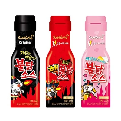 Afbeelding van Samyang Carbo Bulldark Spicy Chicken Roasted Sauce + Hack 3 sets Fire Noodle Challenge