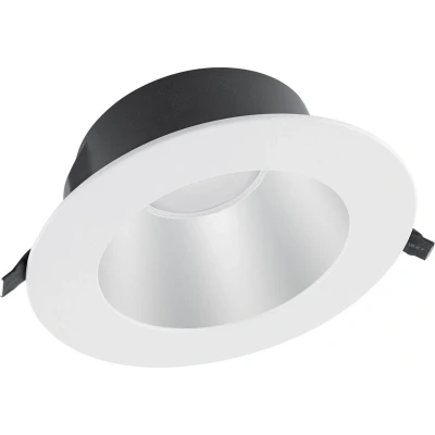 Afbeelding van Ledvance led 21w 2400lm 3000k cri80 89 41 80graden ip54 220mm inbouw beh wit 4058075459250