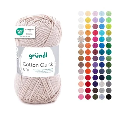 Afbeelding van Cotton Quick Uni 102 Zand 50 gram