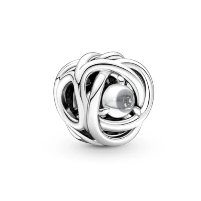 Afbeelding van Pandora Me 189655C01 Ring Pave Black zilver kristal rosekleurig zwart