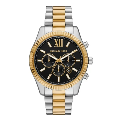 Afbeelding van Michael Kors heren Lexington horloge MK9207 in de kleur Zilver