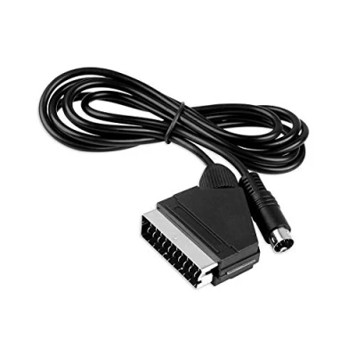 Afbeelding van WICAREYO 6FT RGB Scart AV kabel audio video aansluiting voor Genesis Megadrive 2