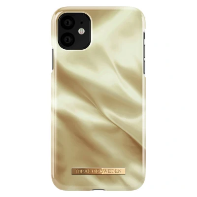 Afbeelding van Apple iPhone 11 Hoesje Kunststof iDeal of Sweden Hardcase/Backcover Honey Satin Telefoonhoesje