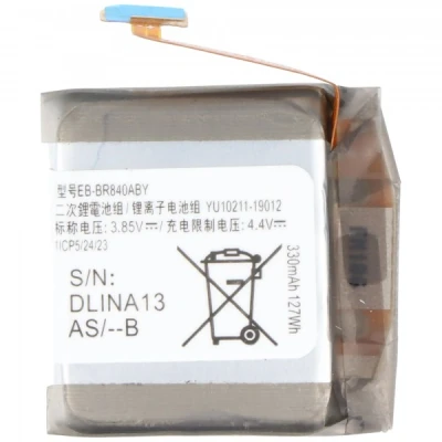 Afbeelding van Accu geschikt voor Samsung Galaxy Watch 3 45mm, SM R840, Li Polymer, 3.85V, 500mAh, 1.9Wh, ingebouwd, zonder gereedschap
