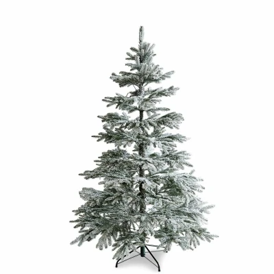 Afbeelding van LOBERON Kerstboom Lokossa groen/wit