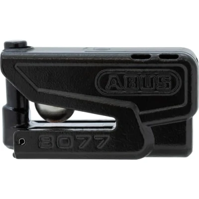 Afbeelding van ABUS Graniet Detecto XPlus 8077 2.0 Remschijfslot, motorslot met alarm en intelligent vooralarm, van gehard staal, voor de bescherming hoogwaardige motorfietsen, zwart