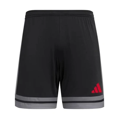 Afbeelding van adidas Performance Squadra Shorts Korte broeken, Heren, Maat: 3XL, Black/team grey four/pure ruby