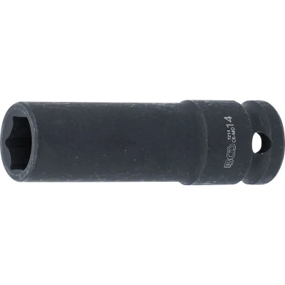 Afbeelding van BGS Kracht dopsleuteldop zeskant, diep 1/2&quot; 14 mm