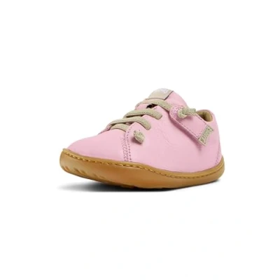 Afbeelding van Camper PEU CAMI Klittenbandschoenen voor kinderen, Maat: 21, Pastelrosa Leer