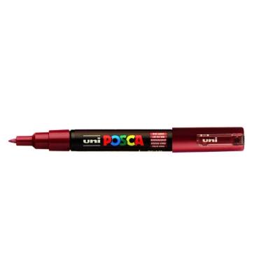 Afbeelding van Uni POSCA paintmarker PC 1MC, 0,7 mm, wijnrood