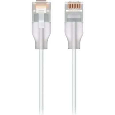 Afbeelding van Ubiquiti UACC Cable Patch EL 8M W netwerkkabel Doorschijnend, Wit Cat6