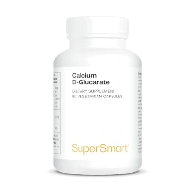 Afbeelding van Supersmart Calcium D Glucarate 1500 mg per portie Antioxidant &amp; Detox Supplement Non GMO Glutenvrij 90 Vegetarische Capsules