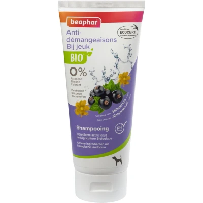 Afbeelding van Beaphar Bio Shampoo Tube Bij Jeuk Hondenvachtverzorging 200 ml