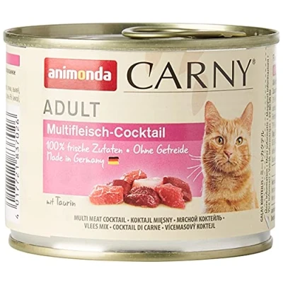 Afbeelding van Animonda Carny Multivlees cocktail Adult 6 x 200 gram kattenvoer natvoer