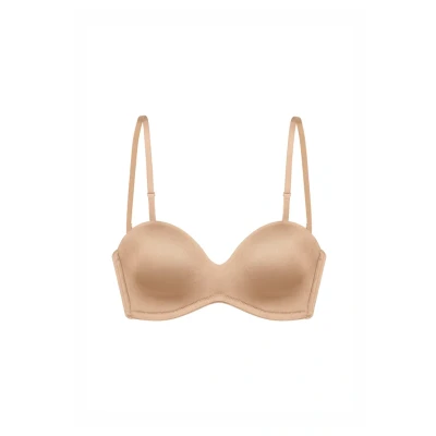 Afbeelding van Dorina strapless bh Bandeau Sublime Sculpt 75A beige