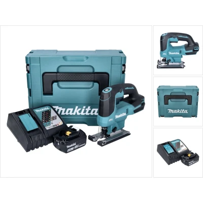 Afbeelding van Makita DJV 184 RT1J accu pendeldecoupeerzaag 18 V borstelloos + 1x oplaadbare 5.0 Ah lader Makpac