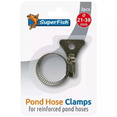 Afbeelding van Superfish Slangklem Rvs+Vleugel 21 38 Mm 2 Stuks