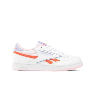 Afbeelding van Reebok Club C Revenge Sneaker, FTWWHT/ORGFLA/PNKGLW, 3 UK, Ftwwht Orgfla Pnkglw, 34.5 EU