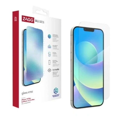 Afbeelding van Invisible Shield Glass XTR Screenprotector Geschikt voor de iPhone 13 Pro Max/ 14 Plus Transparant