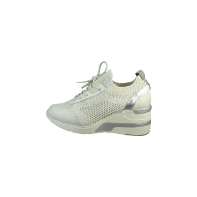 Afbeelding van Mustang Sneakers laag, Dames, Maat: 41, Ice Hoogwaardig imitatieleer
