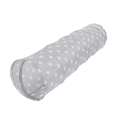Afbeelding van knorr® speelgoed Speeltunnel Grijs white stars