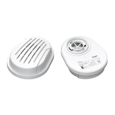 Afbeelding van Dräger X plore bajonet deeltjesfilter P3 R met behuizing voor aerosole/deeltjes 11 paar reservefilters volledige en halve maskers 3300, 3500 5500