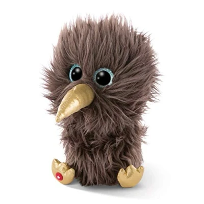 Afbeelding van NICI 46622 Vogel GLUBSCHIS Knuffel Kiwi Soda 15cm, Grijs, Standaard Maat