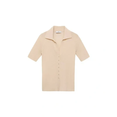 Afbeelding van MANGO Trui &#039;MOCHA&#039; beige