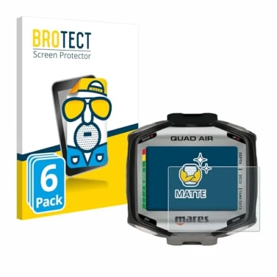 Afbeelding van BROTECT Screenprotector voor Mares Quad Air Folie Beschermfolie matte (6 Stuks)