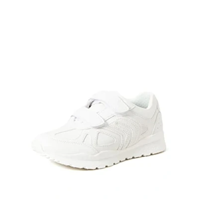 Afbeelding van Geox J Pavel Sneakers laag voor kinderen, Maat: 26, White Textiel