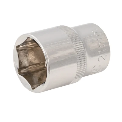 Afbeelding van Silverline Zeskantige 1/2&quot; metrische dop 21 mm
