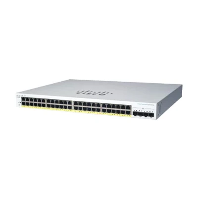 Afbeelding van Cisco Business CBS220 48T 4G Smart Switch 48 GE poorten 4x1G SFP 3 jaar beperkte hardwaregarantie (CBS220 EU)