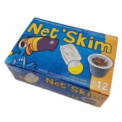 Afbeelding van Toucan NetSkim Universeel voorfilter voor skimmers, zwembaden en whirlpools, 12 stuks in de doos