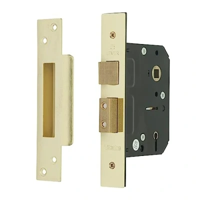 Afbeelding van Sterling MLS530 3 inch/76mm 5 hendel Sashlock Messing