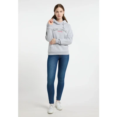 Afbeelding van Hoodie DREIMASTER XL / Lichtgrijs Melange 70% Katoen 30% Polyester