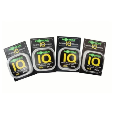 Afbeelding van Korda IQ The Intelligent Hooklink 25lb 20m Transparant
