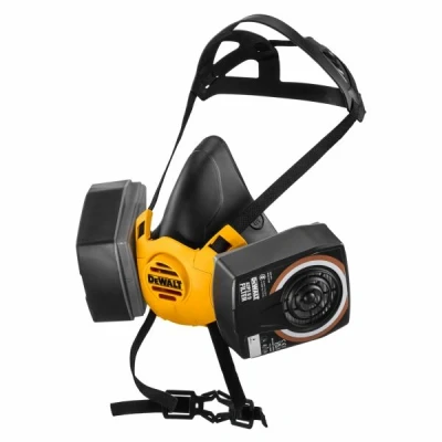 Afbeelding van DeWalt DXIR1HMMA2P3 Lichtgewicht Halfgelaatsmasker Met A2P3 Filters Maat M