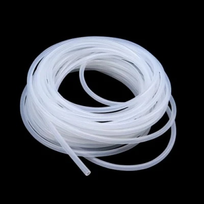 Afbeelding van iMeistek siliconen buis 2 mm ID x 4 OD 6 meter, flexibele food grade slang water luchtbuis pijp transparant