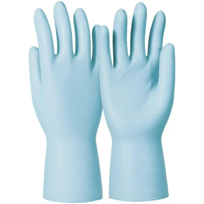 Afbeelding van KCL P743 Dermatril 743 wegwerphandschoenen, blauw, S (2 stuks)