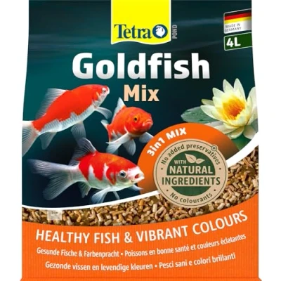 Afbeelding van 4L Goudvismix Tetra Pond Visvoer
