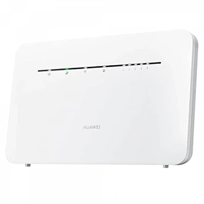 Afbeelding van HUAWEI 4G Router 3 Pro Mobile wifi LTE (Cat.7) WLAN toegangspunt, ondersteuning voor automatische dual band en beamforming, 4 gigabit poorten, installatie, wit
