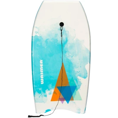 Afbeelding van Bodyboard Waimea EPS Print Slick Board Wit Turquoise