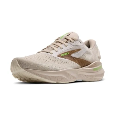 Afbeelding van Brooks Adrenaline GTS 24 Ondersteunende hardloopschoen voor heren, Chateau Grijs/Portabella/Groen, 42 EU