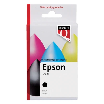 Afbeelding van Inktcartridge Quantore alternatief tbv Epson 29XL T299140 zwart