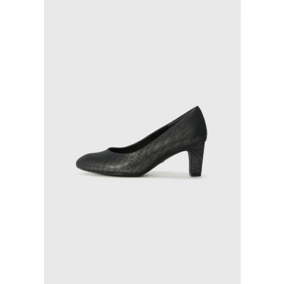 Afbeelding van Tamaris dames pumps met glitters grijs Maat 36