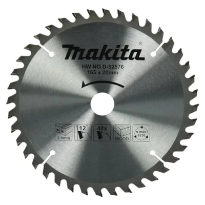 Afbeelding van Makita Hm Zaagbladl 165X20x2 T40 D 52576