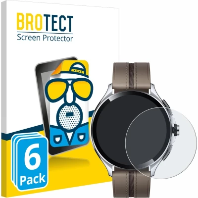 Afbeelding van BROTECT (6 Stuks) Antireflecterende Beschermfolie voor Xiaomi Watch 2 Pro Anti Glare Screen Protector, Mat, Ontspiegelend