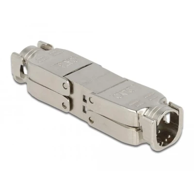 Afbeelding van Delock connector voor netwerkkabel Cat.6 STP zonder gereedschap Delo