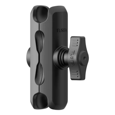 Afbeelding van TUSITA Dubbele Socket Arm Mount 1&quot; B Maat Medium